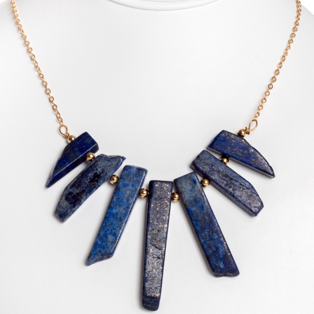 Lapis Aztec Necklace